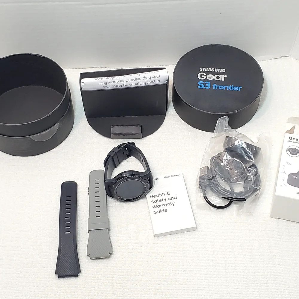 Samsung Gear S3 Frontier 46mm Smartwatch Bluetooth GPS AMOLED Display S Steel